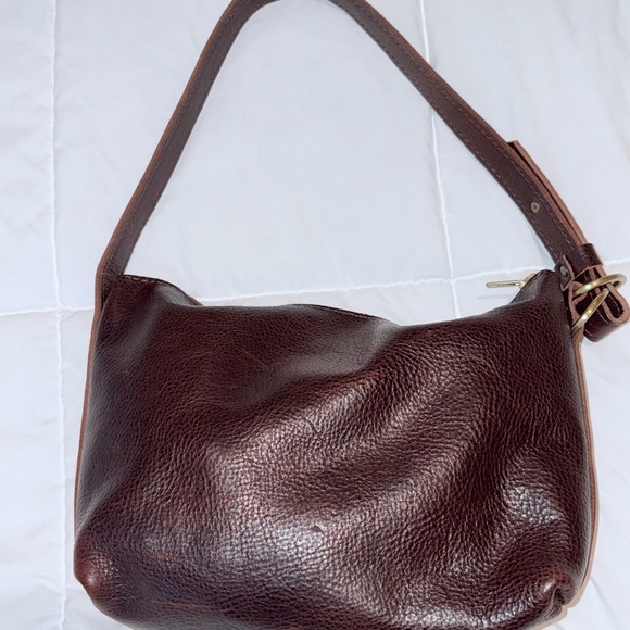 Portland Leather Goods Small Slouchy Bag in Coldbrew - Picture 4 of 10